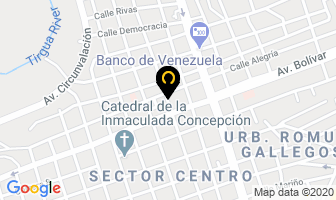 Mapa de Centro Optico Cojedes C.a en San Carlos