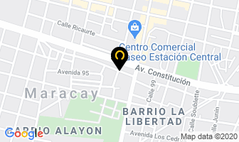 Mapa de Centro Profesional La Ciencia A Tu Salud en Maracay