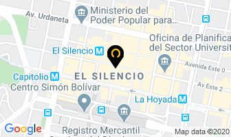 Mapa de Centro Quiropédico Gómez en Caracas