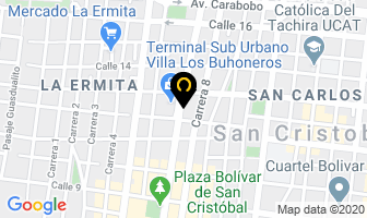 Mapa de Centromotos C.a. en San Cristóbal
