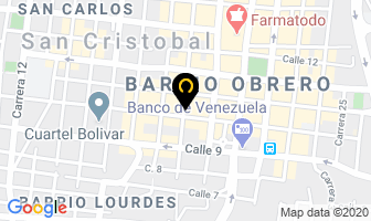 Mapa de Cerrajeria Del Centro en San Cristóbal