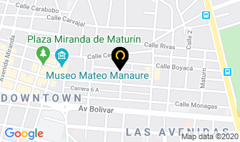 Mapa de Chamitos Show en Maturín