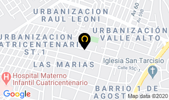 Mapa de Charcuteria Robert en Maracaibo