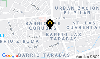 Mapa de Chica Bonita. en Maracaibo
