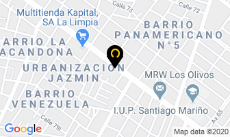 Mapa de Chicolandia en Maracaibo