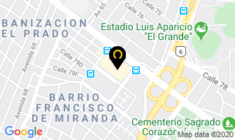Mapa de Chiquilladas Xxi en Maracaibo