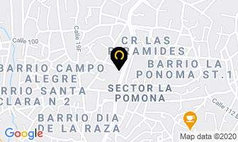 Mapa de Chirrycakes en Maracaibo