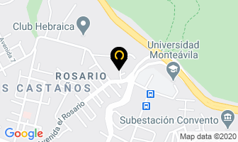 Mapa de Chorro Arepas en Caracas