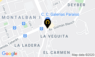 Mapa de Cines Unidos en Caracas