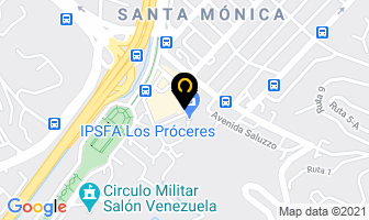 Mapa de Cinex en Caracas