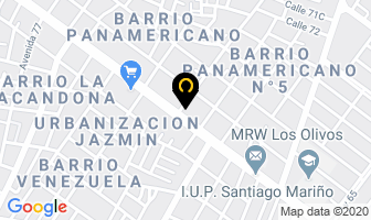 Mapa de Citriano Tours en Maracaibo