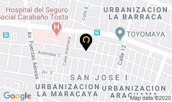 Mapa de ClÍnica Del Dolor, S.r.l en Maracay