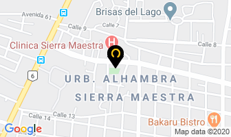 Mapa de Clínica Sierra Maestra C.a en Maracaibo