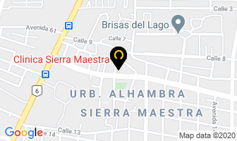 Mapa de Clinica Sierra Maestra La Alternativa De Salud Al Sur De Maracaibo en Maracaibo