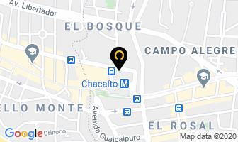 Mapa de Coffe Cake Factory en Chacao