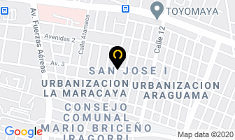 Mapa de Coinpro Publicidad en Maracay