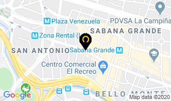 Mapa de Colegio De Economistas Del Distrito Federal Y Estado Miranda en Caracas