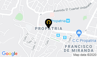 Mapa de Colegio Privado ArrÍas en Caracas