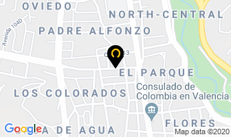 Mapa de Coloplas en Valencia