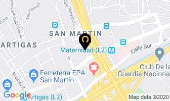 Mapa de Comercial Benicar C.a . en Caracas