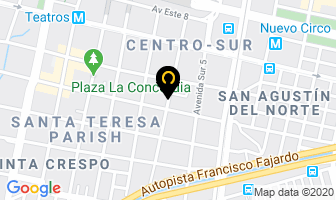 Mapa de Comercial Dimolca C.a en Caracas