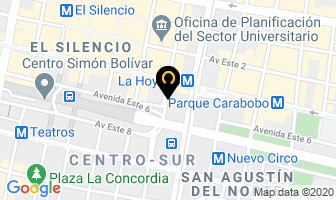 Mapa de Comercial G-Unit 50, C.a en Caracas