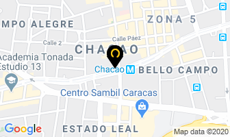 Mapa de Comercial Galarza, C.a. en Caracas