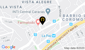 Mapa de Comercial J.m.a, C.a en Caracas