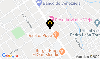 Mapa de Comercial Manolo Carora C.a. en Carora