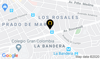 Mapa de Comercial Olivo C.a en Caracas
