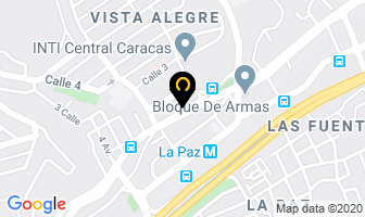 Mapa de Comercial Oximauri, C.a. en Caracas