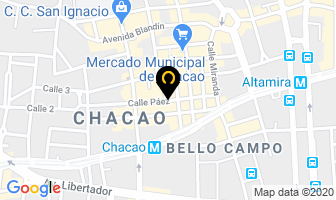 Mapa de Comercial The Delight en Caracas