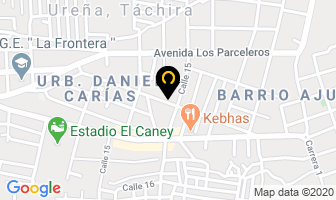 Mapa de Comercializadora Alsan en Ureña