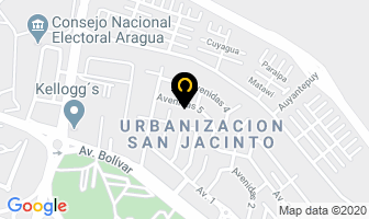 Mapa de Comercializadora Jade Ca en Maracay