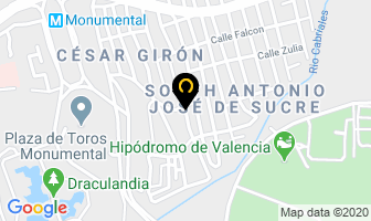 Mapa de Comercializadora Orpoga C.a. en Valencia