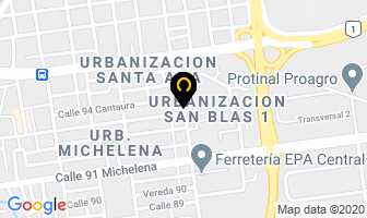 Mapa de Comercializadora Rivic, C.a en Valencia