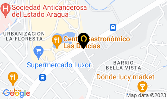 Mapa de Comercializadora Tivoli en Maracay