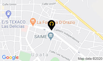 Mapa de Comidas Rapidas La Bota en Upata
