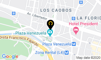Mapa de Compu Facil en Caracas
