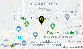 Mapa de Compu Juegos en Maturín