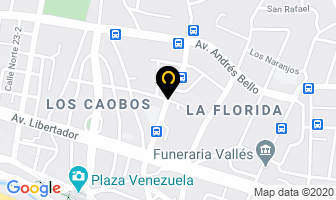 Mapa de Compuelectronica Las Palmas en Caracas