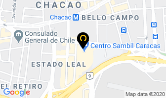Mapa de Compumall en Caracas