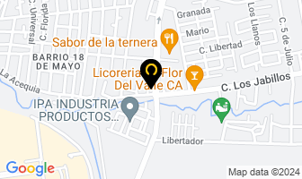 Mapa de Concretera Santa Rita en Maracay