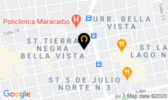 Mapa de Confecciones Freyca en Maracaibo