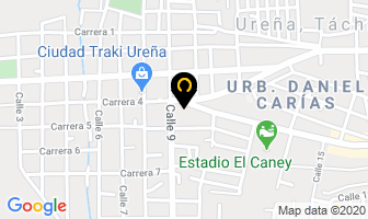 Mapa de Confecciones Ragua en Ureña
