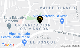 Mapa de Constructora Omega Dry Wall, C.a. en Valencia
