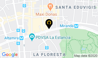 Mapa de Consultorías Y Asesorías Empresariales en Chacao