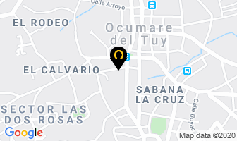 Mapa de Consultorio Ortopédico Salud Pies en Ocumare del Tuy