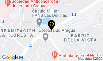 Mapa de Consultorio Veterinario Challenge en Maracay