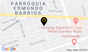 Mapa de Consultorio Veterinario Dr. Efrain Mejias en El Tigre